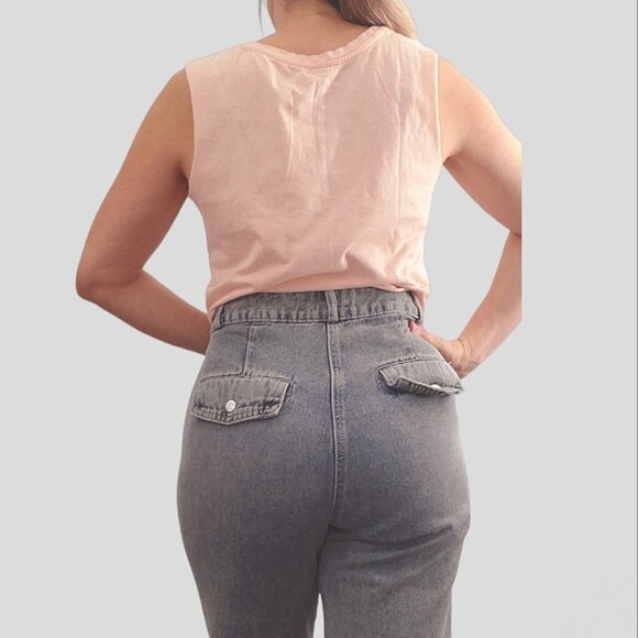 AMERICAN EAGLE OUTFITTERS- Semi- Cropped American flag Print Festival Muscle Tee - Picture 4 of 12